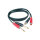 KLOTZ AT-CJ0600 Cinch - Klinkenkabel (6m)