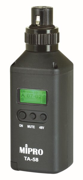 MIPRO TA-58 Aufladbarer Digitaler Aufstecksender (5,8 GHz)