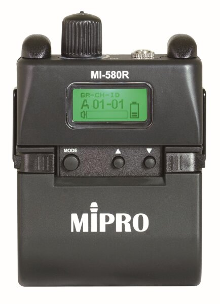 MIPRO MI-580R Digitaler Stereo Taschenempfänger (5,8 GHz)