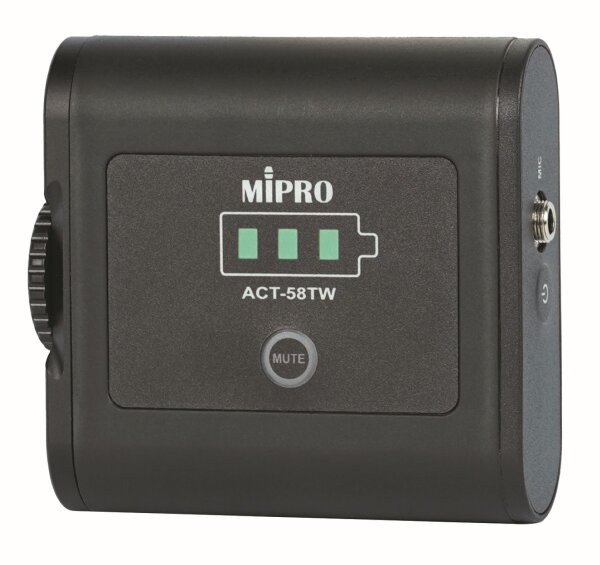 MIPRO ACT-58TW Digitaler wasserdichter UHF Taschensender (5,8 GHz)