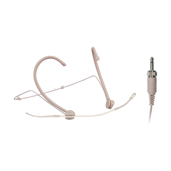 MIPRO MU-55HNS-3P Nackenbügelmikrofon (Kugel, beige)