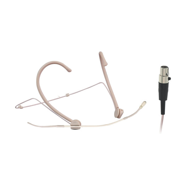 MIPRO MU-55HNS-3U Nackenbügelmikrofon (Kugel, beige)