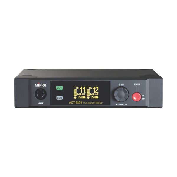 MIPRO ACT-5802 2-Kanalempfänger - 5,8 GHz