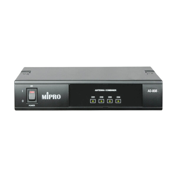 MIPRO AD-808 aktiver Antennen-Combiner (4-fach) - 470-960 MHz