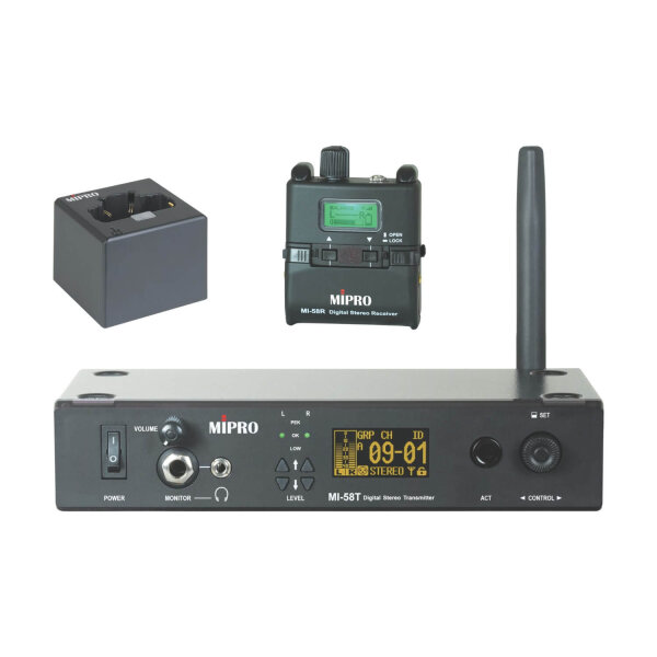 MIPRO MI-58RT-SET In-Ear Monitoring Set - 5,8 GHz