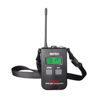 MIPRO MTG-100T Taschensender - 863-865 MHz (8A)