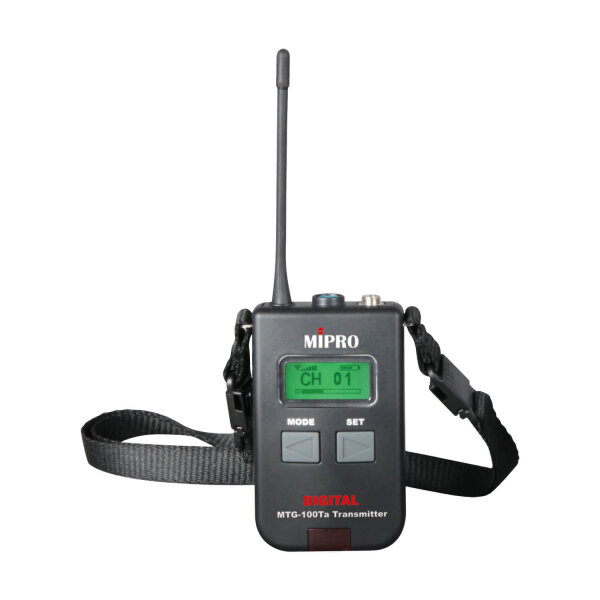 MIPRO MTG-100Ta Taschensender - 863-865 MHz (8A)