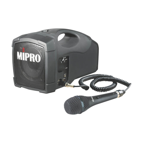MIPRO MA-101C Tragbares Lautsprechersystem (45 W) inkl. MM-107 Mikrofon