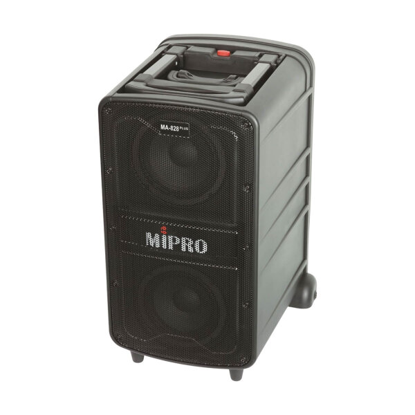 MIPRO MA-828+ Mobiles Lautsprechersystem inkl. USB-/SD-Player mit App-Fernsteuerung (400 W)