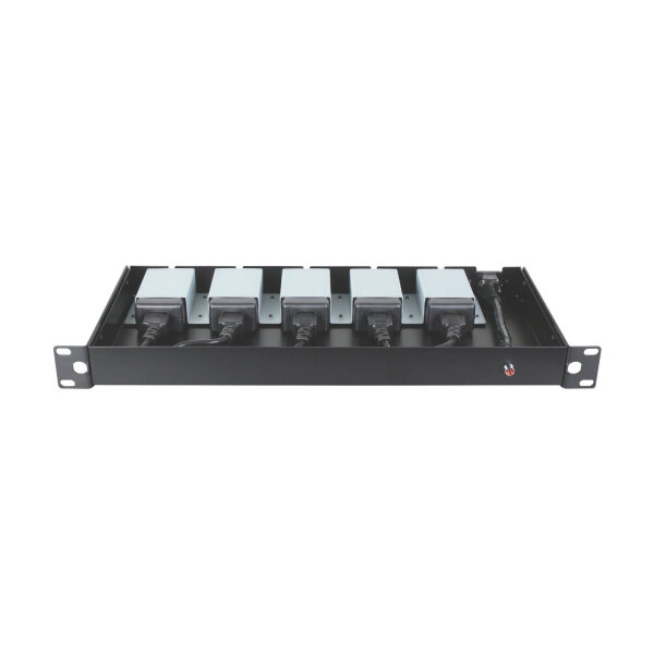MIPRO MPC-100 Netzteilgehäuse 19" (1 HE) für bis zu 5 Netzteile