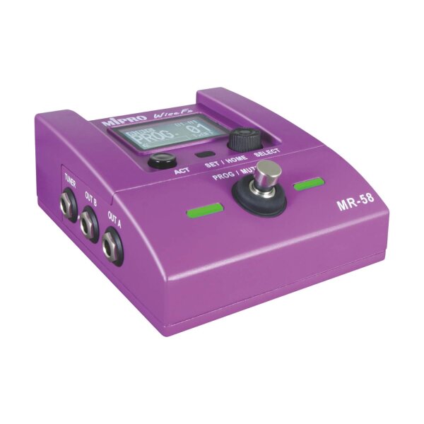 MIPRO MR-58 Digitaler 3-Kanal-Pedalempfänger (5,8 GHz)