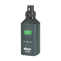 MIPRO TA-58 Aufladbarer Aufstecksender - 5,8 GHz