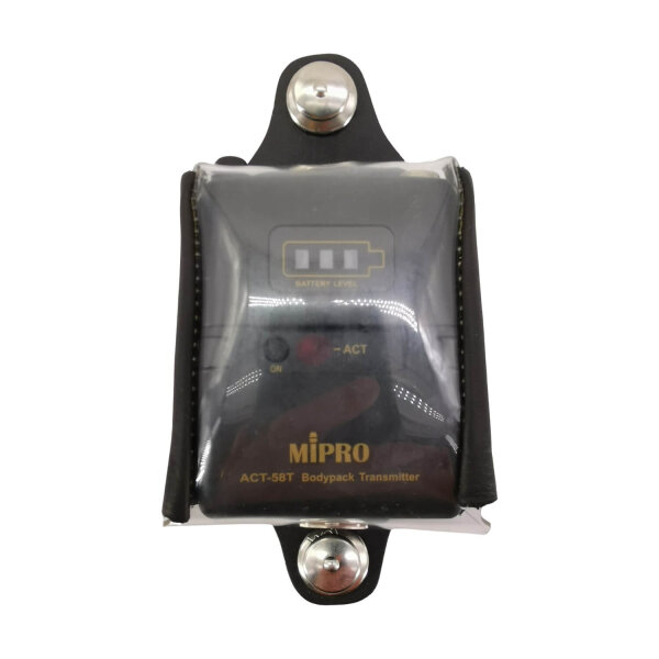MIPRO MG-GP30 Ledertasche Gitarrengurt für Taschensender
